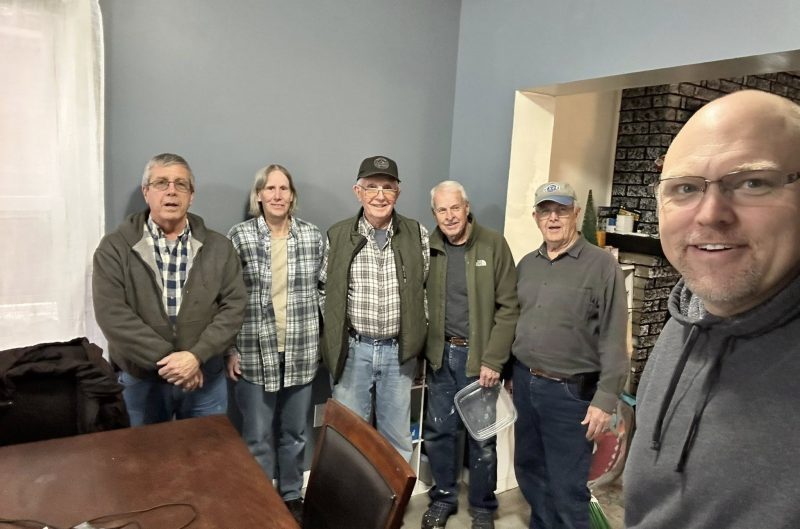 Our volunteer crew ready to serve